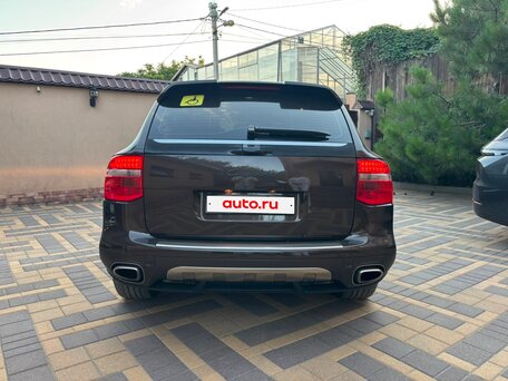 2008 Porsche Cayenne I Рестайлинг (957), коричневый, 1750000 рублей, вид 3
