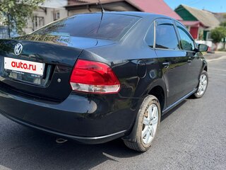 2011 Volkswagen Polo V, чёрный, 830000 рублей, вид 4