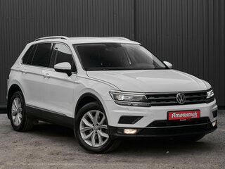 2018 Volkswagen Tiguan II, белый, 1800000 рублей, вид 3