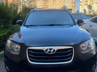 2012 Hyundai Santa Fe II Рестайлинг, синий, 1190000 рублей, вид 2