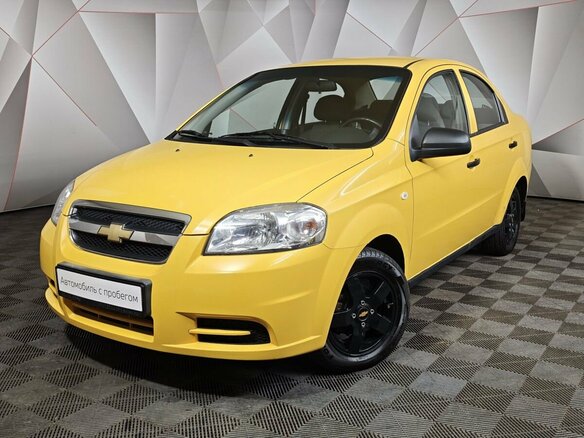 2008 Chevrolet Aveo I Рестайлинг, жёлтый, 545000 рублей