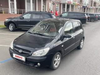 2005 Hyundai Getz I Рестайлинг, чёрный, 340000 рублей, вид 1