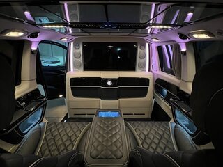 2020 Mercedes-Benz V-Класс Long 250 d длинный III (W447) Рестайлинг, чёрный, 15500000 рублей, вид 2