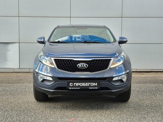 2015 Kia Sportage III Рестайлинг, синий, 1320000 рублей, вид 2