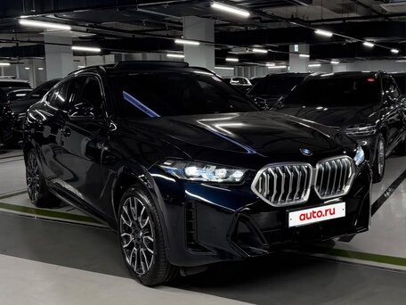2024 BMW X6 40i III (G06) Рестайлинг, чёрный, 11800000 рублей, вид 4