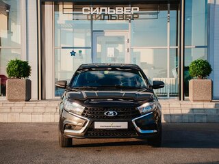 2016 Lada (ВАЗ) Vesta I, чёрный, 680000 рублей, вид 3