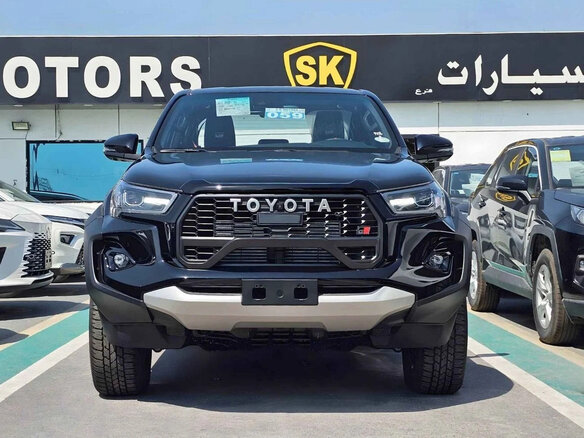 2026 Toyota Hilux VIII Рестайлинг 3, чёрный