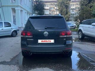 2008 Volkswagen Touareg I Рестайлинг, чёрный, 1250000 рублей, вид 5