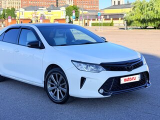 2012 Toyota Camry VII (XV50), белый, 1245000 рублей, вид 2