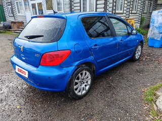 2007 Peugeot 307 I Рестайлинг, синий, 350000 рублей, вид 5