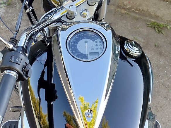 2009 Yamaha XVS950, чёрный, 600000 рублей - вид 4