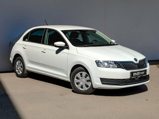 2019 Skoda Rapid I Рестайлинг, белый, 865000 рублей, вид 3