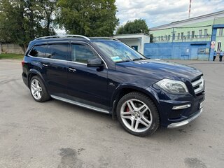 2013 Mercedes-Benz GL-Класс 500 II (X166), синий, 3350000 рублей, вид 1