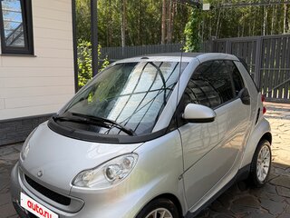 2009 Smart Fortwo II, серебристый, 1100000 рублей, вид 1