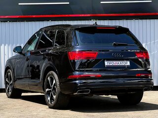 2018 Audi Q7 II (4M), чёрный, 3997000 рублей, вид 4