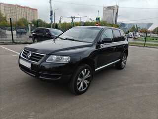 2006 Volkswagen Touareg I, чёрный, 830000 рублей, вид 2