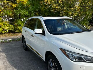 2018 Infiniti QX60 I Рестайлинг, белый, 1950000 рублей, вид 3