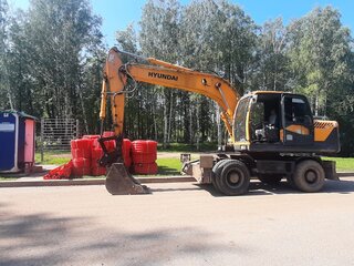 2013 Hyundai R180W, жёлтый, 5500000 рублей, вид 3