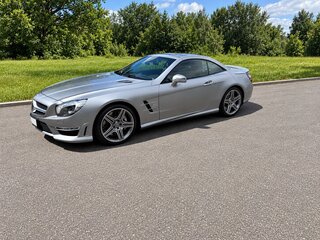 2015 Mercedes-Benz SL-Класс AMG 63 AMG III (R231), серый, 7300000 рублей, вид 1