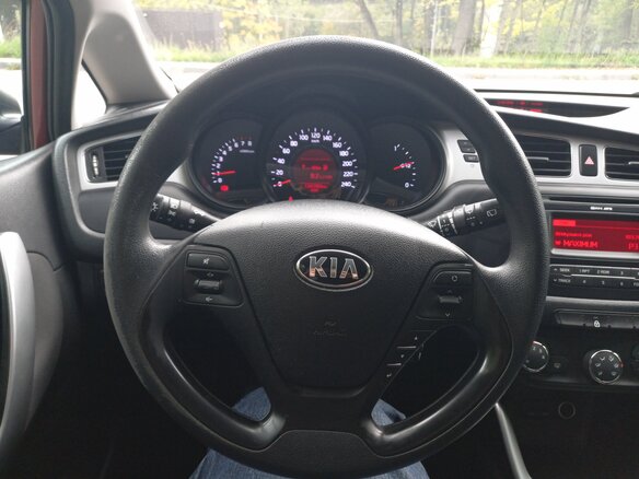 2014 Kia Ceed II, красный, 849000 рублей - вид 16