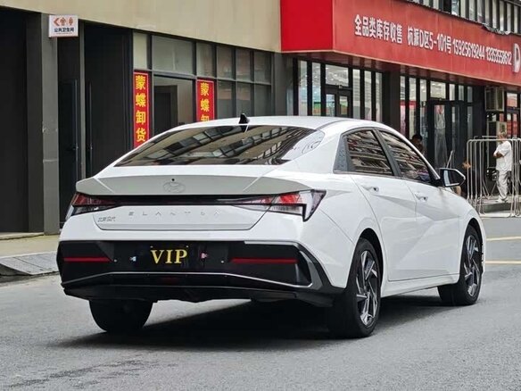 2023 Hyundai Elantra N Line VII (CN7) Рестайлинг, белый, 1649000 рублей - вид 4
