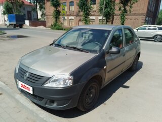 2011 Renault Logan I Рестайлинг, бежевый, 210000 рублей, вид 1