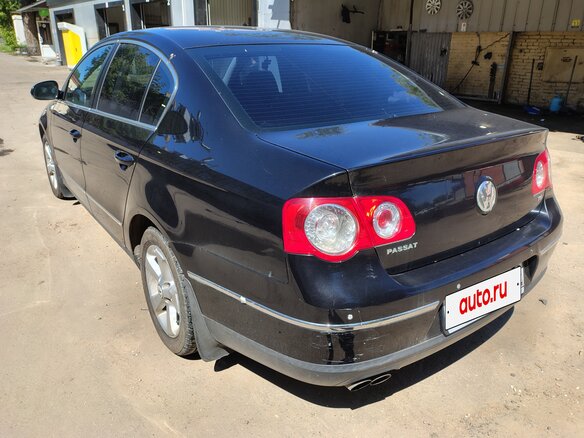 2009 Volkswagen Passat B6, чёрный, 590000 рублей - вид 9