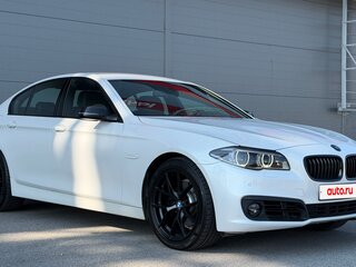 2016 BMW 5 серии 520d VI (F10/F11/F07) Рестайлинг, белый, 1775000 рублей, вид 3