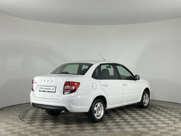 2024 Lada (ВАЗ) Granta I Рестайлинг, белый, 835000 рублей - вид 5