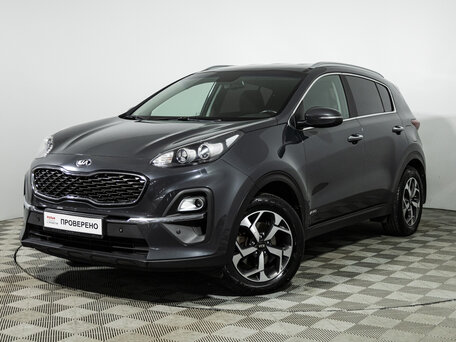 2021 Kia Sportage IV Рестайлинг, серый, 2199700 рублей, вид 1
