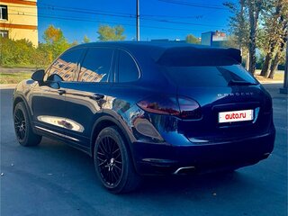 2012 Porsche Cayenne Diesel II (958), синий, 2850000 рублей, вид 4