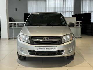 2013 Lada (ВАЗ) Granta I, серебристый, 360000 рублей, вид 2