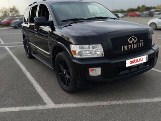 2005 Infiniti QX56 I, чёрный, 1110000 рублей, вид 4