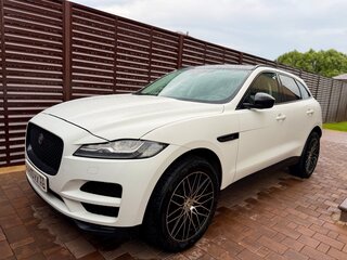 2018 Jaguar F-Pace I, белый, 3500000 рублей, вид 1