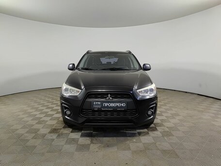 2012 Mitsubishi ASX I Рестайлинг, чёрный, 761450 рублей, вид 2