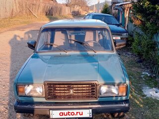 2005 Lada (ВАЗ) 2107, голубой, 110000 рублей, вид 1