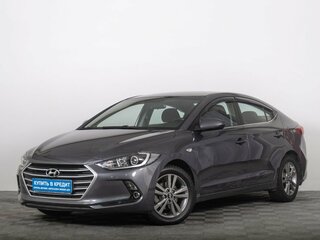 2017 Hyundai Elantra VI (AD), серый, 1399000 рублей, вид 2