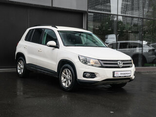 2012 Volkswagen Tiguan I Рестайлинг, белый, 970000 рублей, вид 3