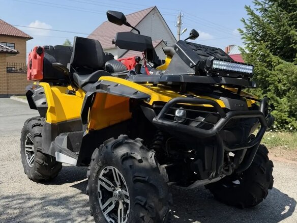 2017 Stels ATV-800, жёлтый, 700000 рублей
