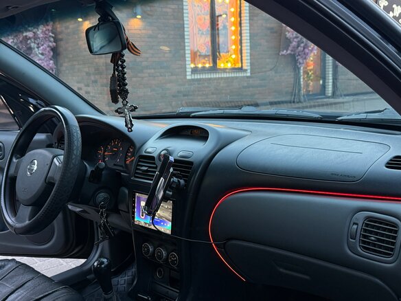 2008 Nissan Almera Classic I, чёрный - вид 8