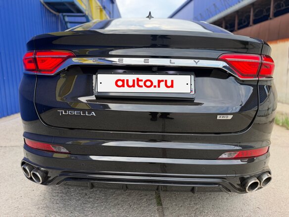 2022 Geely Tugella I Рестайлинг, чёрный - вид 9