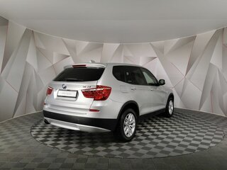 2011 BMW X3 28i xDrive II (F25), серебристый, 1695000 рублей, вид 2