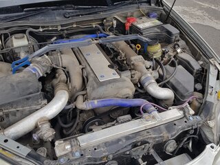 2001 Toyota Mark II IX (X110), серебристый, 1300000 рублей, вид 2