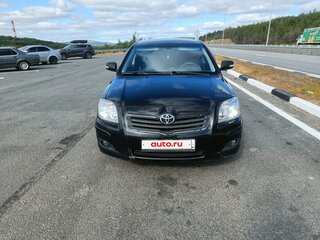 2008 Toyota Avensis II Рестайлинг, чёрный, 530000 рублей, вид 2
