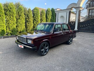 2008 Lada (ВАЗ) 2107, красный, 370000 рублей, вид 1