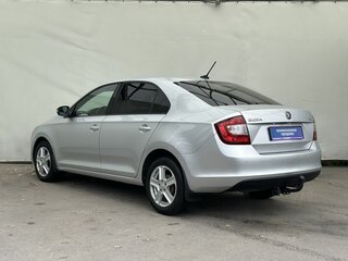 2018 Skoda Rapid I Рестайлинг, серебристый, 1270000 рублей, вид 5