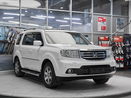 2012 Honda Pilot II Рестайлинг, белый, 2199000 рублей, вид 3