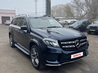 2017 Mercedes-Benz GLS 350 d I (X166), синий, 4500000 рублей, вид 3