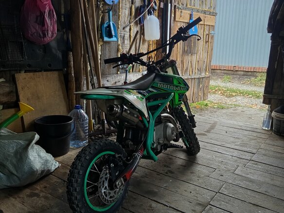 2021 Motoland CRF10, зелёный, 29000 рублей - вид 3
