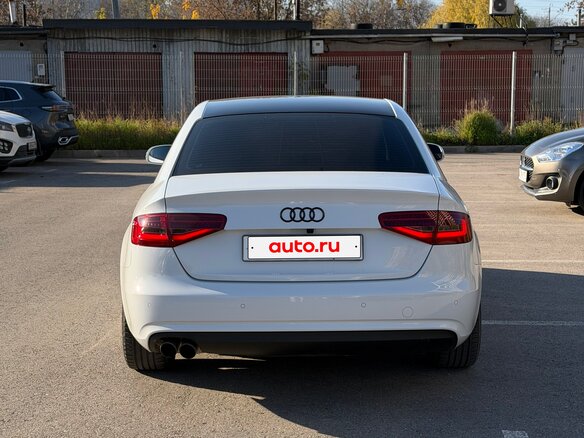 2015 Audi A4 IV (B8) Рестайлинг, белый, 1850000 рублей - вид 10